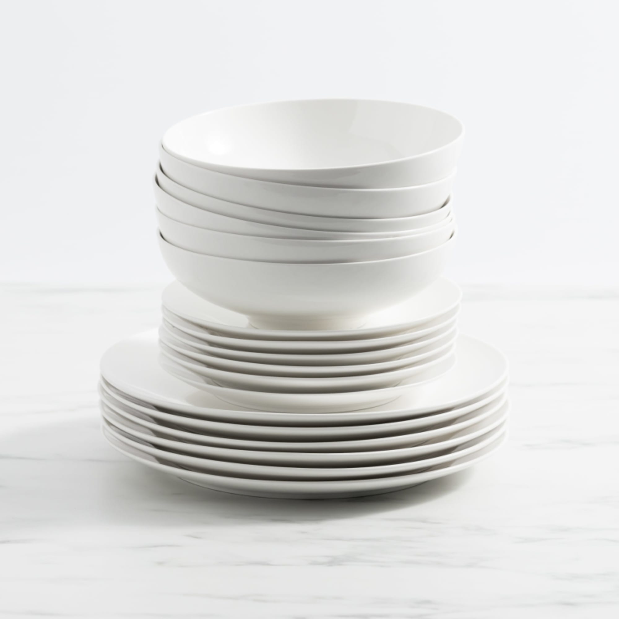 Classic Pure Coupe Dinner Set 18pc White Kitchen Warehouse™